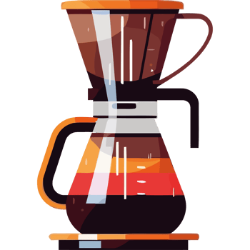 Coffee maker icon illustration png