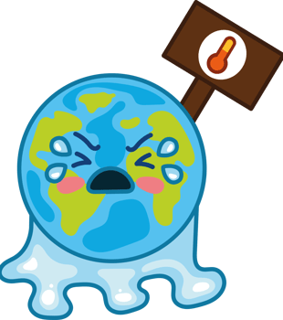 Save the earth sticker png
