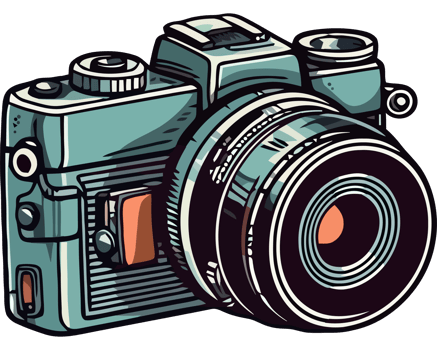 An illustration of a camera png