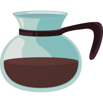 Coffee pot icon png