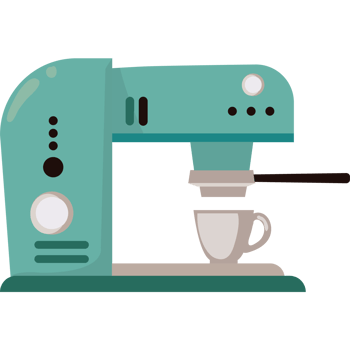 Coffee maker icon png
