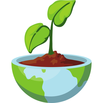 Earth plant clipart png