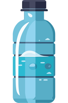 Water bottle clipart png