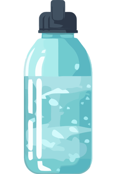 Water bottle clipart png