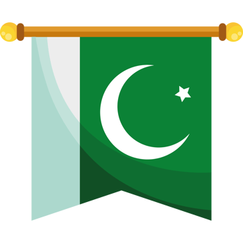 Pakistan flag clipart png