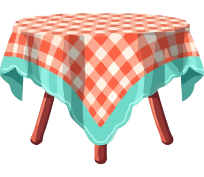 Tablecloth icon transparent png