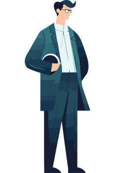 A man in a suit and tie holding a baseball png