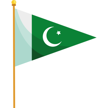 Pakistan flag clipart png
