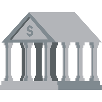 A building with a dollar sign on top png