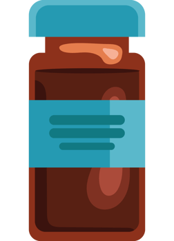 A jar of jam on a black background png