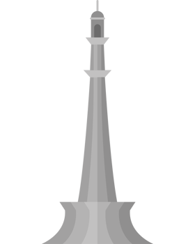 A tower with a clock on top of it png