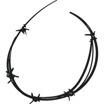 Barbed wire clip art png
