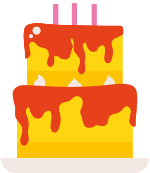 Birthday cake icon png