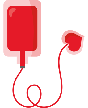 Blood bag clipart png