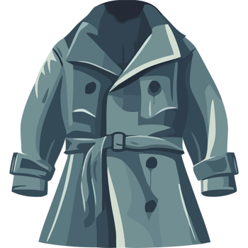 An illustration of a trench coat png
