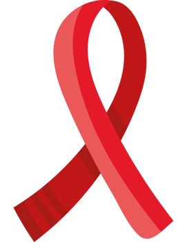 Red ribbon icon png
