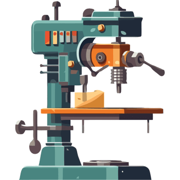 A drill machine with a piece of cheese on it png
