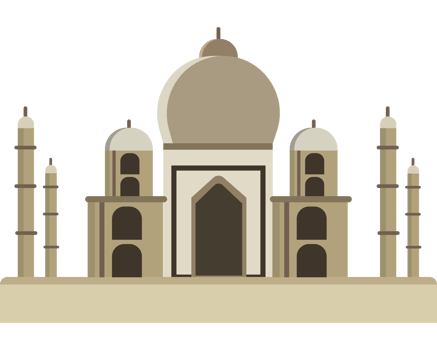 Taj mahal icon png