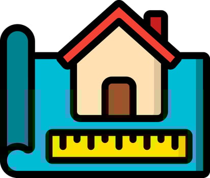 Technical drawing illustration design vector