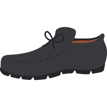 curling shoes uniform icon isolated png