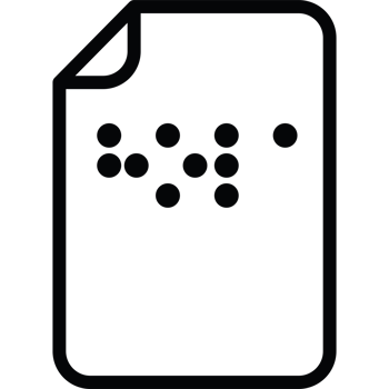 braille paper language illustration design png