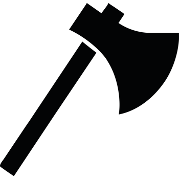 axe tool silhouette style icon png