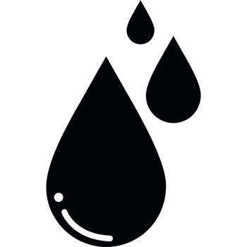 liquid drops silhouette style icon png