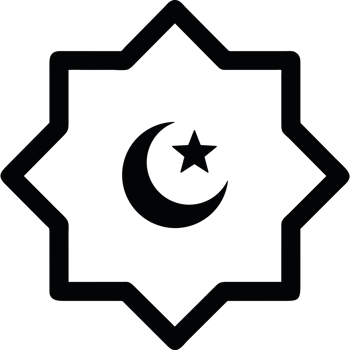 muslim moon over star png
