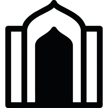 arab door icon illustration png