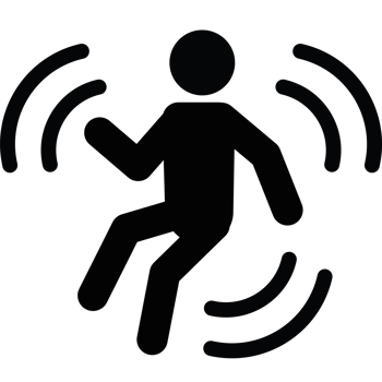 earthquake person element icon isolated png
