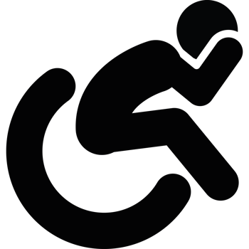 disabled figure sign element icon isolated png
