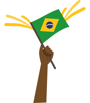 Brazil flag clipart png