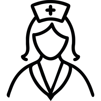 nurse element icon isolated png