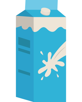 Carton of milk clipart png