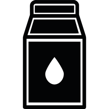 Milk bottle icon element icon isolated png