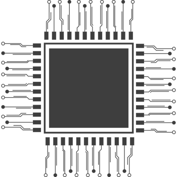 circuit electric microchip illustration png