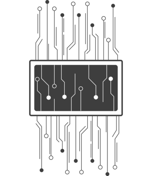 circuit electric chip element icon isolated png