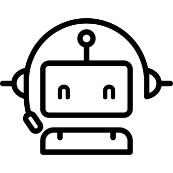chatbot service dialog element icon isolated png