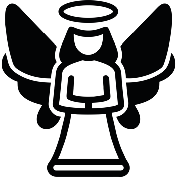 angel element icon isolated png