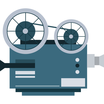 film device projector element icon isolated png