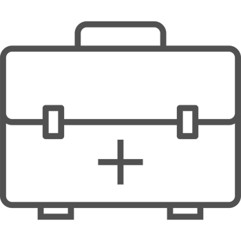 medical briefcase illustration icon isolated png