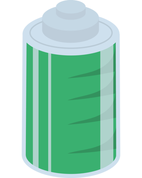 Battery icon illustration icon isolated png