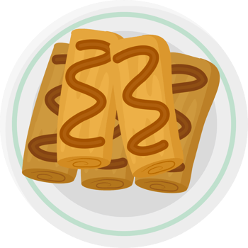 indian food illustration icon isolated png