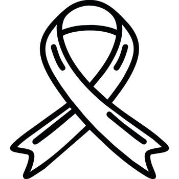 support ribbon illustration icon isolated png