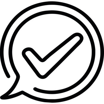 Check mark illustration icon isolated png