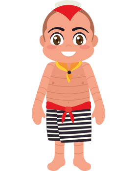 ecuadorian guy illustration icon isolated png