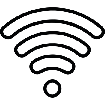 Wifi symbol icon isolated png