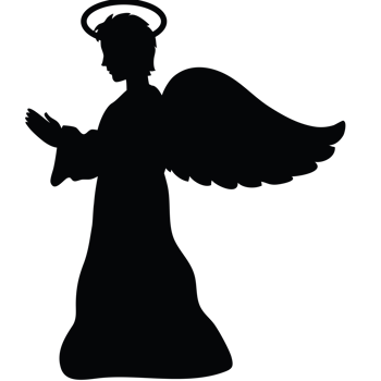 Angel silhouette clip art png
