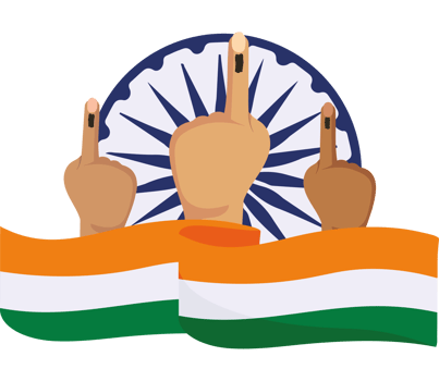 India election results 2019 png