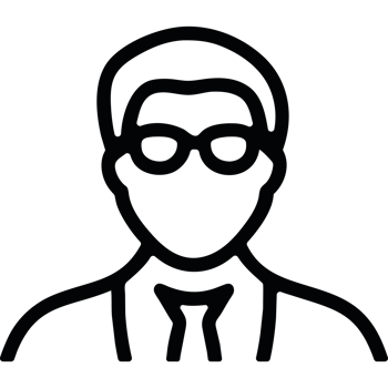 doctor with glasses icon design png